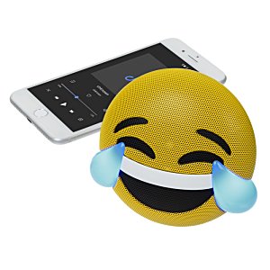 Additional Image 2 - a yellow emoji with a laughing face next to a cell phone