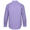 View Image 2 of 3 of Gingham Check Wrinkle Resistant Untucked Shirt - Men's