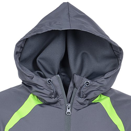 Additional Image 3 - a grey jacket with a hood