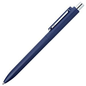 Additional Image 3 - a blue pen with a silver cap