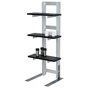 Additional Image 1 - a shelf with shelves on it