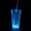 View Image 6 of 8 of Cracked Ice Light-Up Tumbler with Straw - 16 oz. - 24 hr