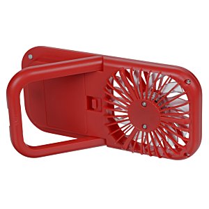 Additional Image 2 - a red fan with a handle