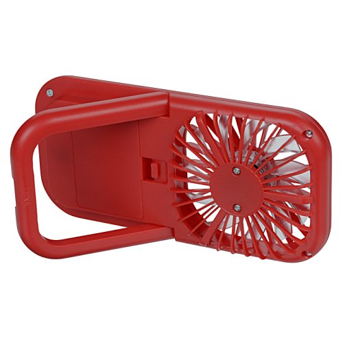 Additional Image 2 - a red fan with a handle