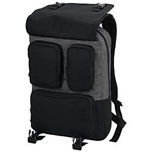 Additional Image 3 - a black and grey backpack