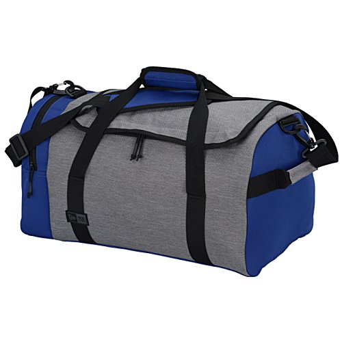 Additional Image 1 - a blue and grey duffel bag