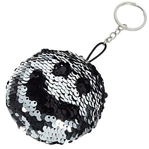 Additional Image 1 - a key chain with a smiley face