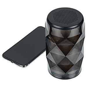 Additional Image 2 - a black cylindrical container with a black lid