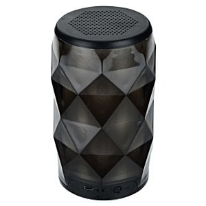 Additional Image 3 - a black cylinder with a diamond pattern