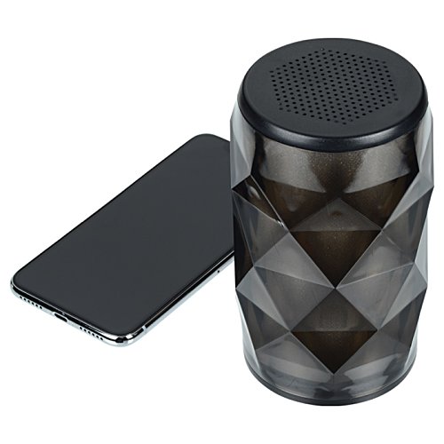 Additional Image 4 - a black cylindrical container with a black lid
