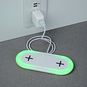 Additional Image 3 - a white rectangular object with green lights