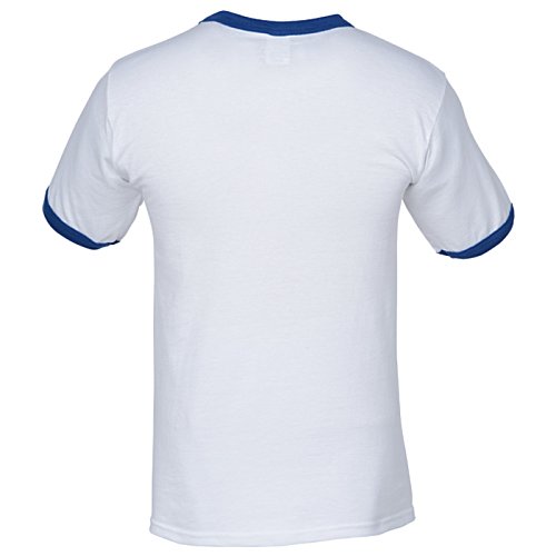Additional Image 1 - a white and blue shirt