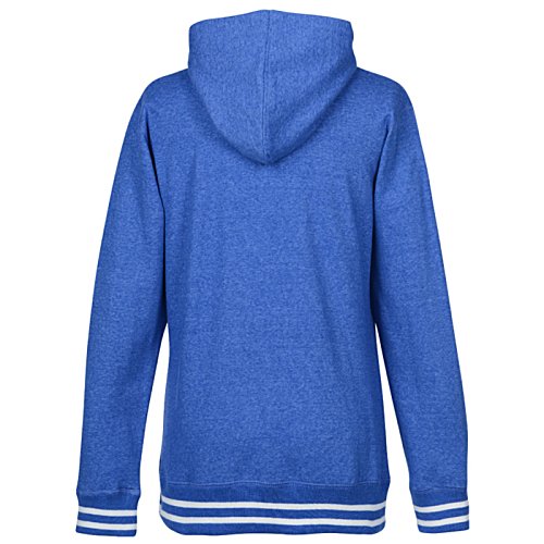 Additional Image 1 - a blue jacket with a white stripe