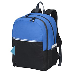 Additional Image 1 - a blue and black backpack