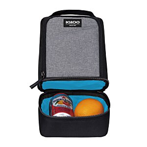 Additional Image 1 - a lunch box with a orange and a can of soda