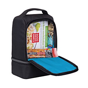 Additional Image 3 - a black and blue bag with a blue cover