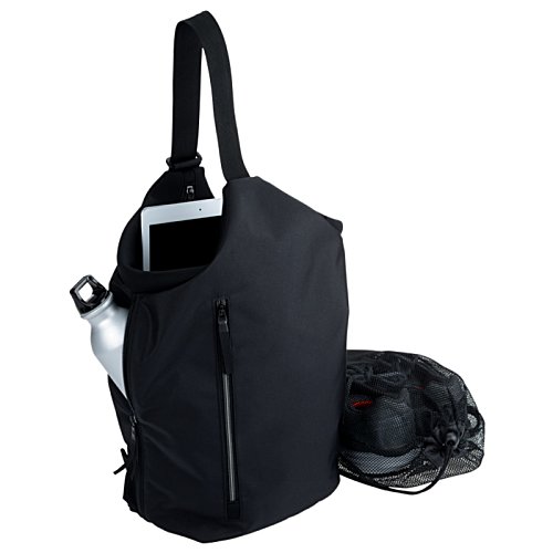 Additional Image 1 - a black bag with a black strap