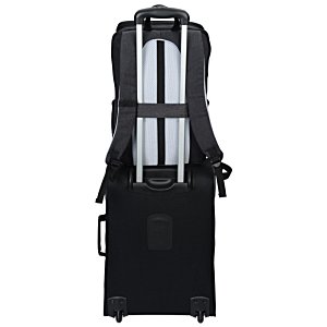 Additional Image 1 - a black and white suitcase