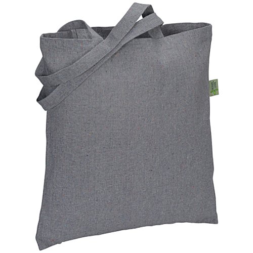 Additional Image 1 - a grey bag with a green handle