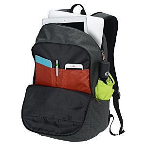 Additional Image 2 - a black backpack with a pocket