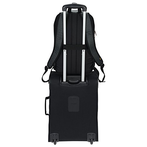 Additional Image 4 - a black suitcase with wheels