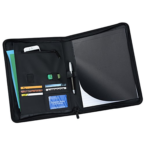 Additional Image 2 - a black folder with a pen