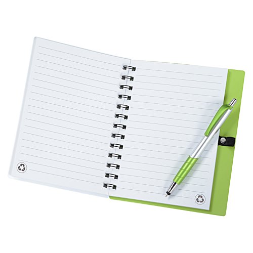 Additional Image 2 - a white and green clipboard with a pen