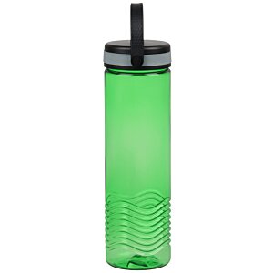 Additional Image 3 - a green drink bottle with a black lid