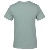 a grey t-shirt on a white background
