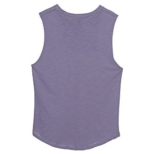 Additional Image 1 - a purple tank top on a white background