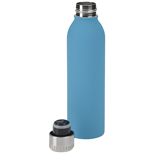 Additional Image 1 - a blue bottle with a silver cap
