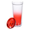View Image 2 of 3 of Ombre Acrylic Tumbler - 18 oz.