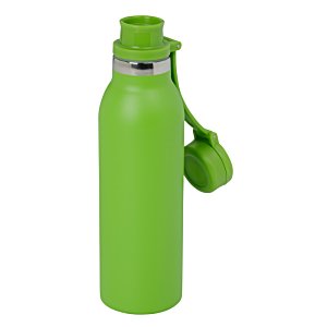 Additional Image 1 - a green water bottle with a green cap