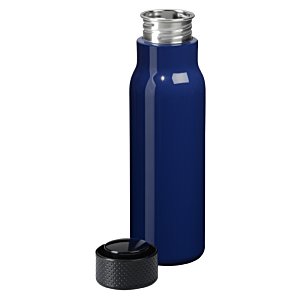 Additional Image 1 - a blue bottle with a black cap