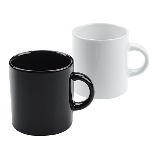 Additional Image 1 - a black and white mugs