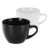 Additional Image 1 - a black and white coffee mugs