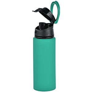 Additional Image 2 - a blue lighter with a black lid
