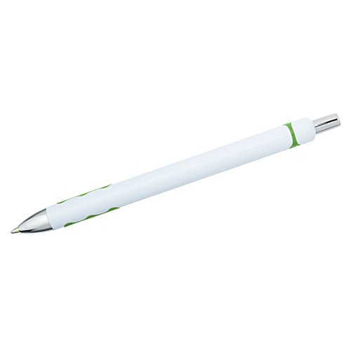 Additional Image 2 - a white pen with green tips