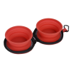 View Image 3 of 4 of Dual Collapsible Pet Bowls with Case
