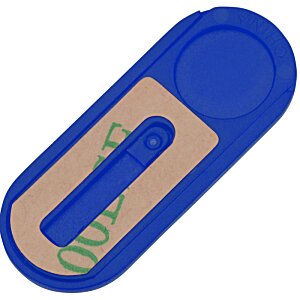 Additional Image 2 - a blue and tan object with a blue cover