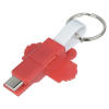View Image 3 of 6 of Clipster Duo Charging Cable Keychain