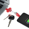 View Image 6 of 6 of Clipster Duo Charging Cable Keychain