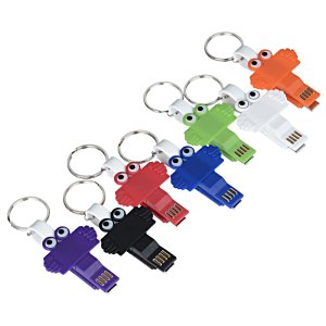 Additional Image 3 - a group of keychains in different colors