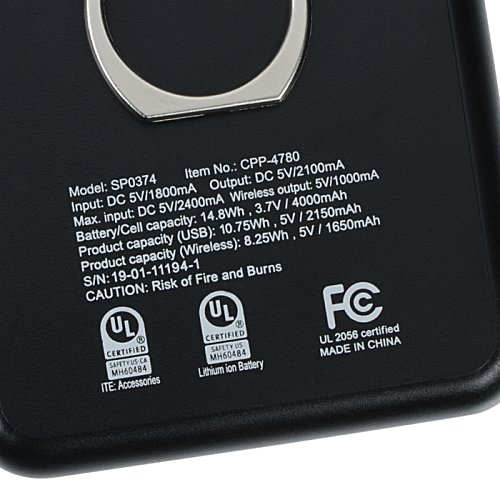 Additional Image 5 - a close up of a black rectangular object