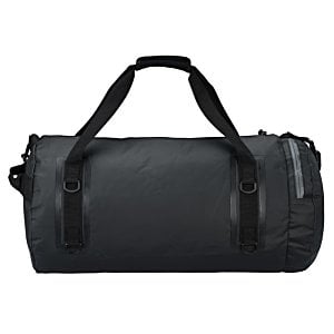 Additional Image 1 - a black duffel bag with straps