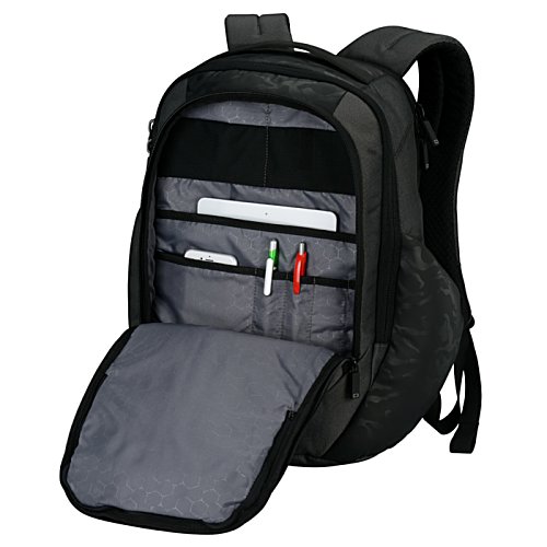 Additional Image 1 - a black backpack with a pocket