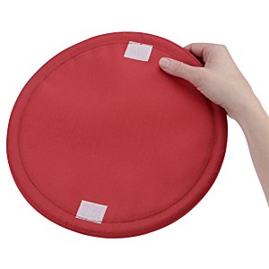 Additional Image 1 - a hand holding a red frisbee