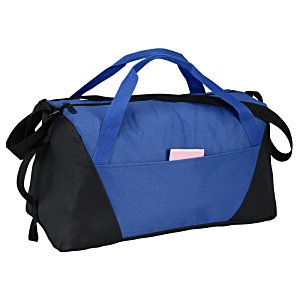 Additional Image 1 - a blue and black duffel bag