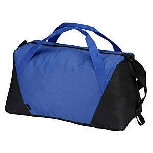Additional Image 2 - a blue and black duffel bag