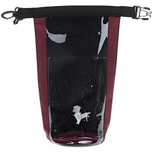 Additional Image 2 - a black and red waterproof bag